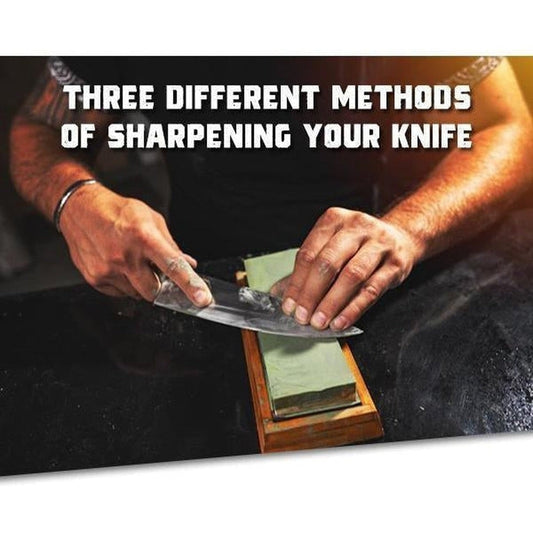 Three Different Methods of Sharpening Your Knife-Appalachian Outfitters