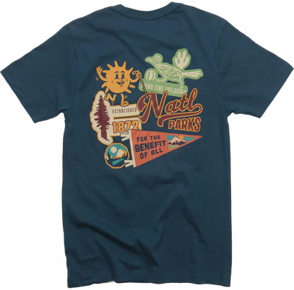 The Landmark Project National Park Emblems Unisex Short Sleeve Tee