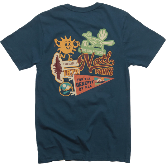 The Landmark Project National Park Emblems Unisex Short Sleeve Tee