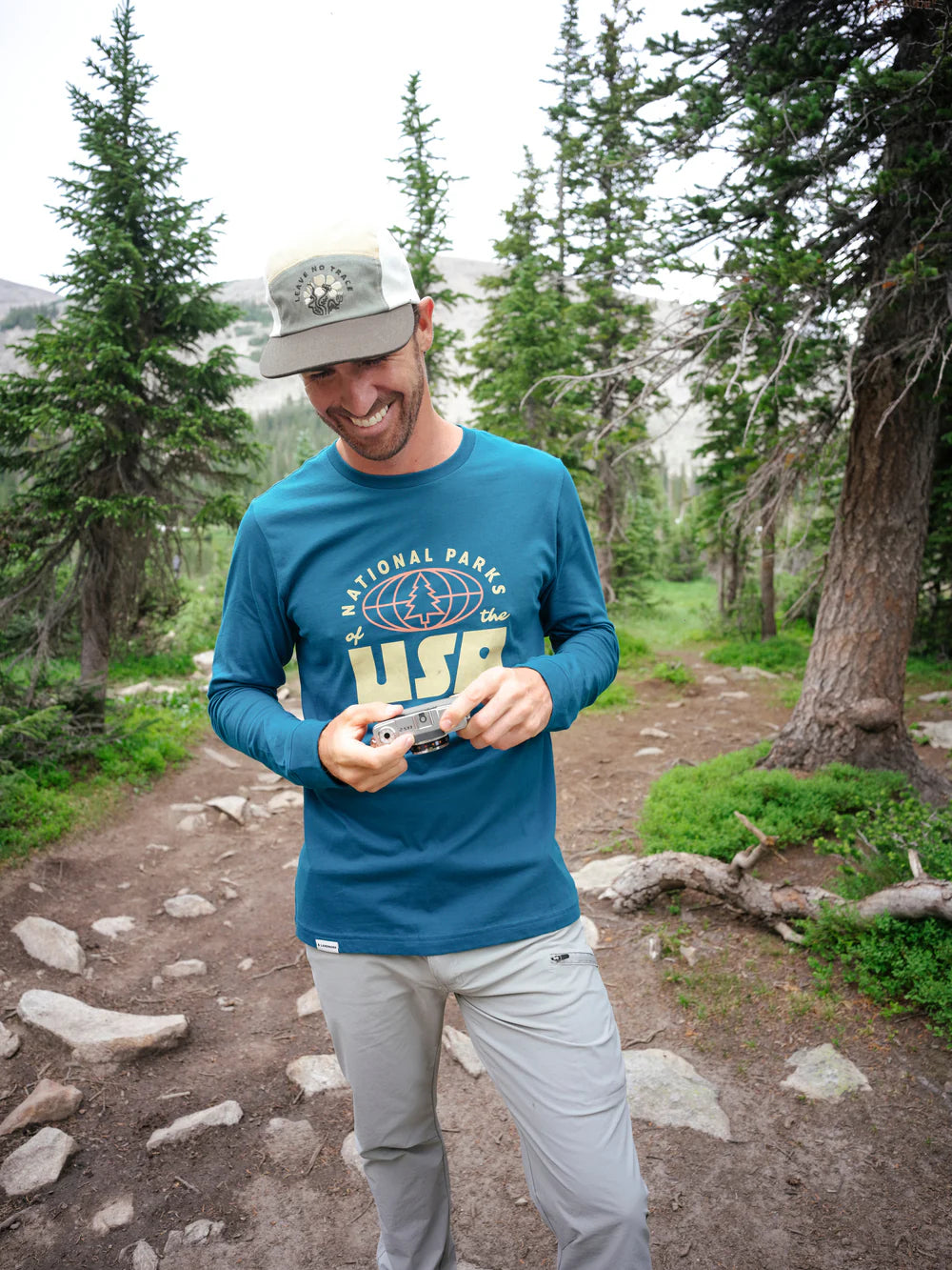 The Landmark Project National Parks of the USA Unisex Long Sleeve Tee