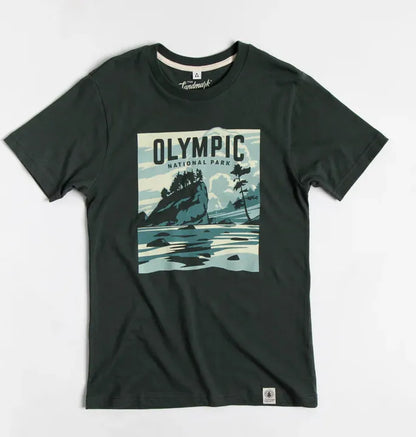 The Landmark Project Sample - Olympic National Park Unisex Short Sleeve Tee