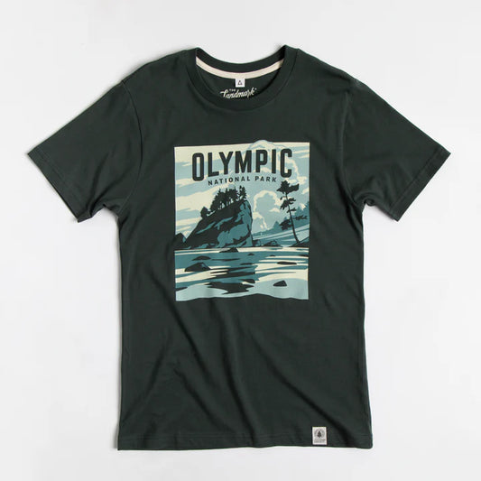 The Landmark Project Sample - Olympic National Park Unisex Short Sleeve Tee