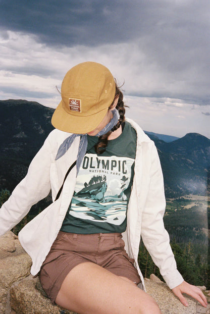 The Landmark Project Sample - Olympic National Park Unisex Short Sleeve Tee