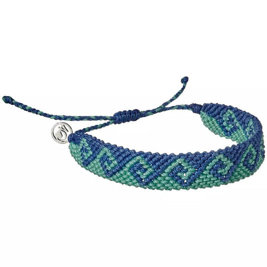 Bali Wave Braid-Accessories - Jewelry-4Ocean-Blue & Earth Green-Appalachian Outfitters