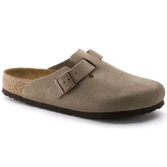 Birkenstock Boston Soft Footbed - Suede Leather