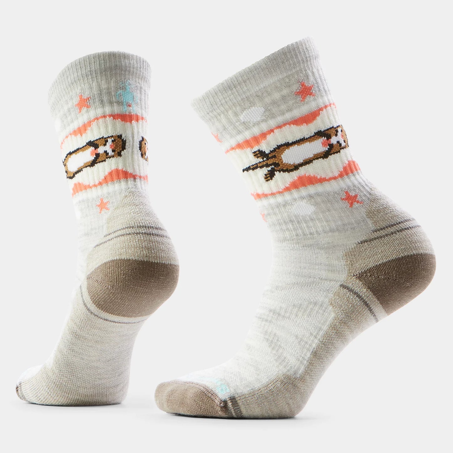Smartwool Women's Hike Light Cushion Otter Float Crew Socks