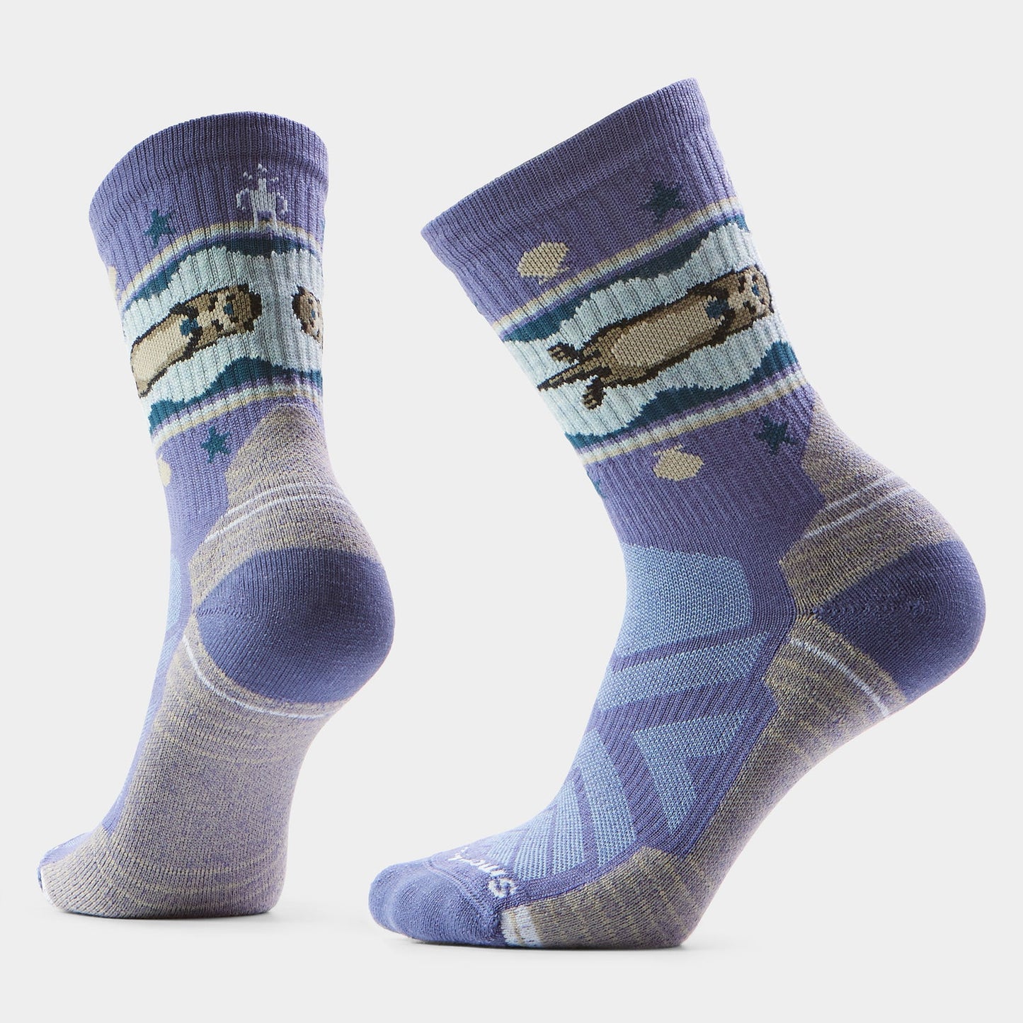 Smartwool Women's Hike Light Cushion Otter Float Crew Socks