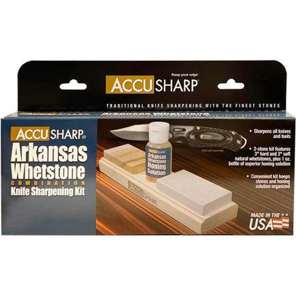 AccuSharp Arkansas Whetstone Combo Kit-Camping - Accessories - Knife & Axe Accessories-AccuSharp-Appalachian Outfitters