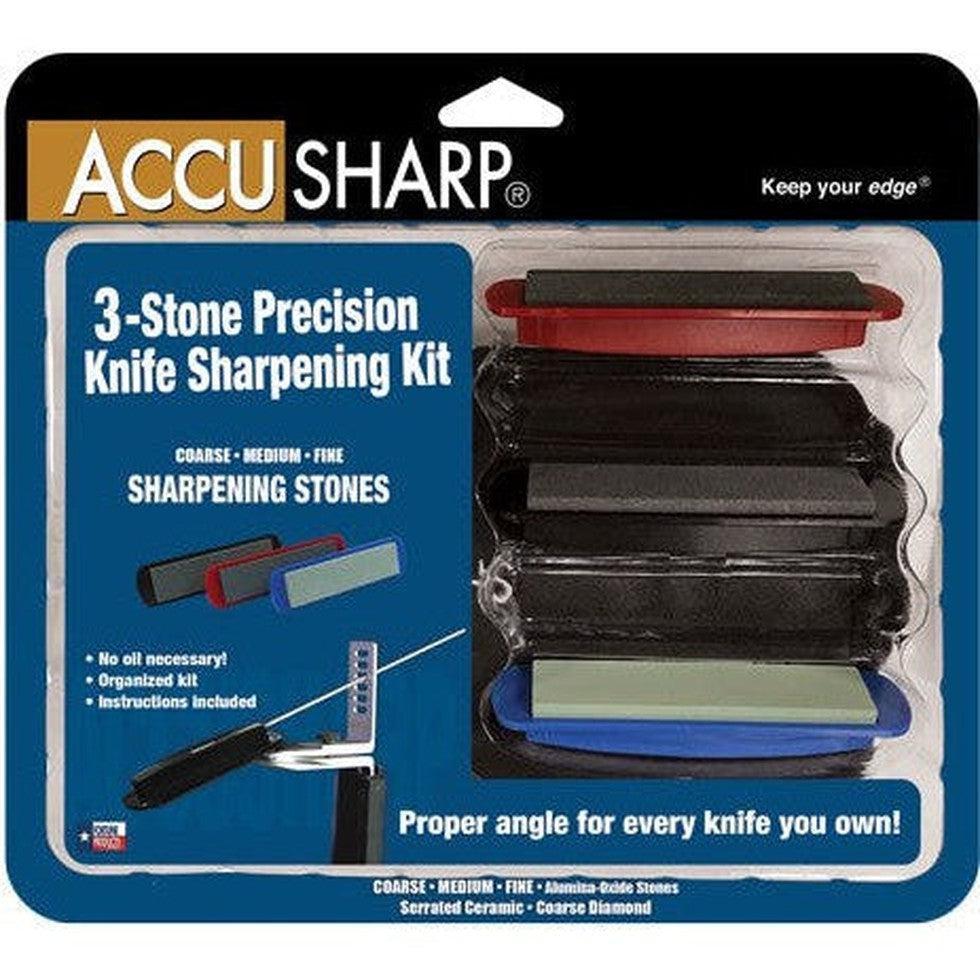 AccuSharp Three Stone Precision Kit-Camping - Accessories - Knife & Axe Accessories-AccuSharp-Appalachian Outfitters
