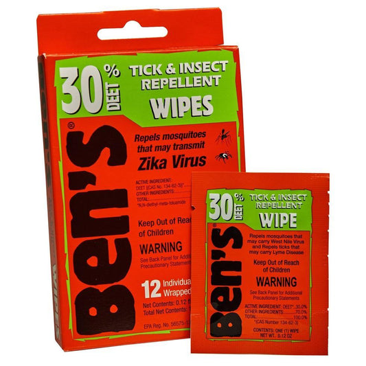 Adventure Medical Kits-Ben's 30 Wipes-Appalachian Outfitters