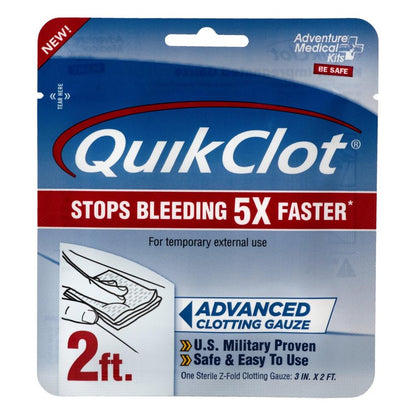 Adventure Medical Kits-QuikClot Gauze 3" x 2'-Appalachian Outfitters