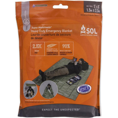 Adventure Medical Kits-SOL Heavy Duty Emergency Blanket-Appalachian Outfitters