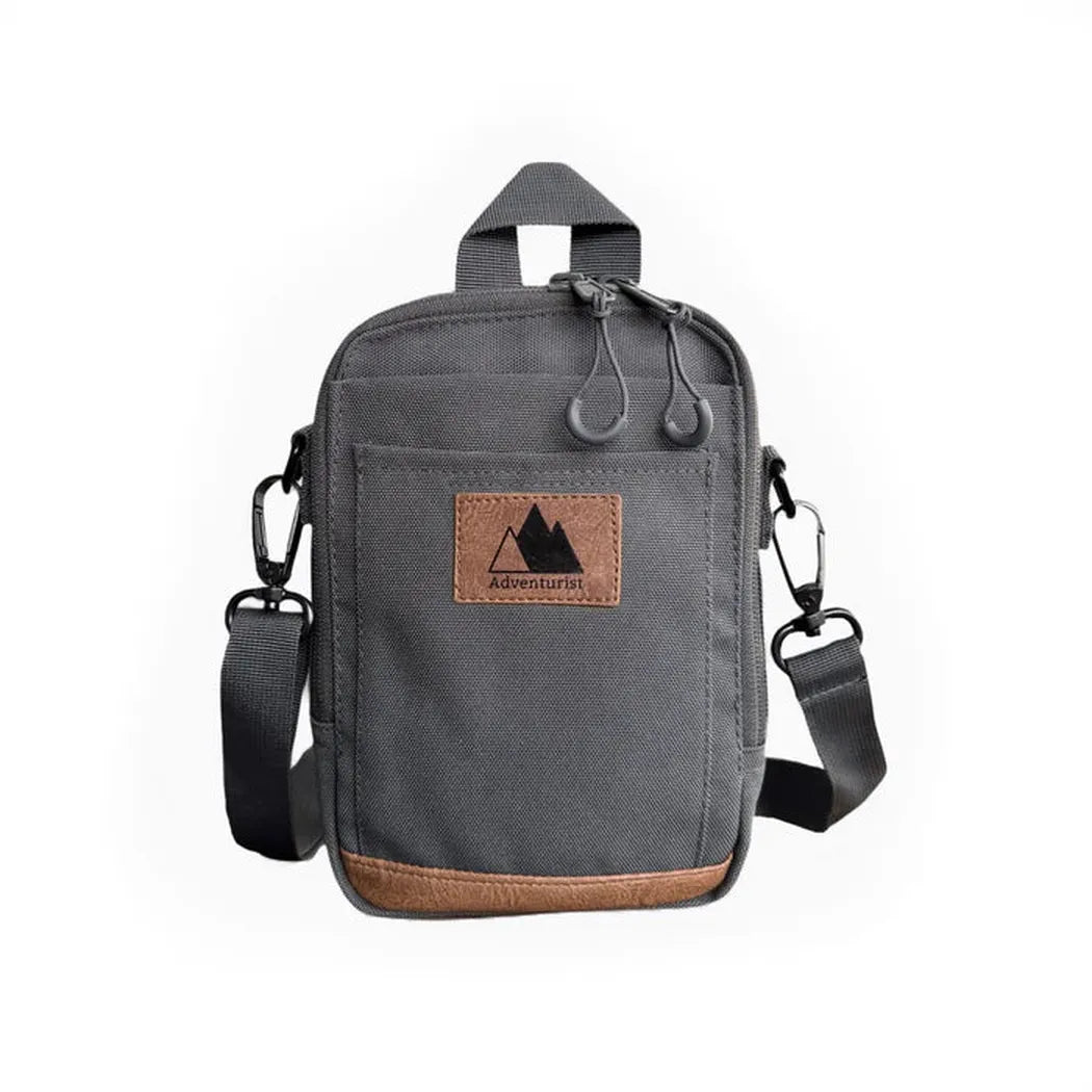 Adventurist Backpack Co. Sidekick Cross Body-Camping - Backpacks - Daypacks-Adventurist Backpack Co.-Charcoal-Appalachian Outfitters
