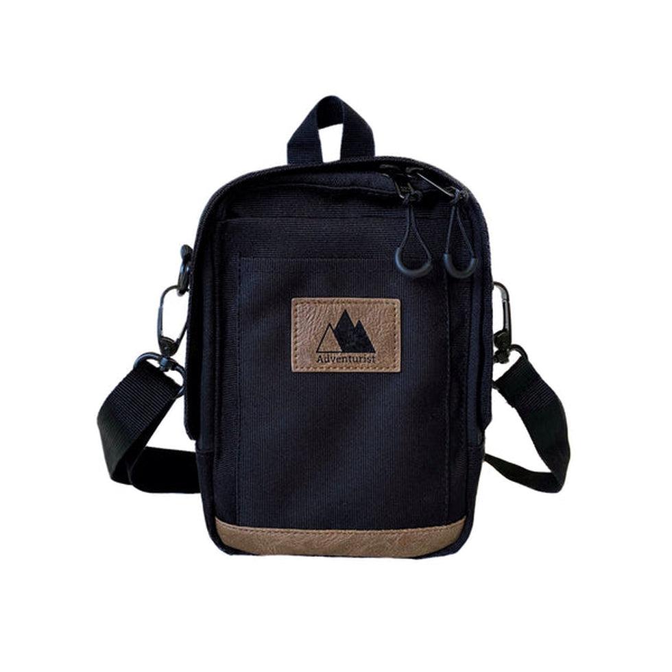 Adventurist Sidekick Cross Body-Camping - Backpacks - Daypacks-Adventurist Backpack Co.-Black-Appalachian Outfitters