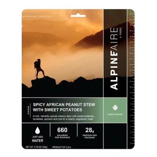 Spicy African Peanut Stew with Sweet Potatoes-Food - Backpacking-AlpineAire-Appalachian Outfitters
