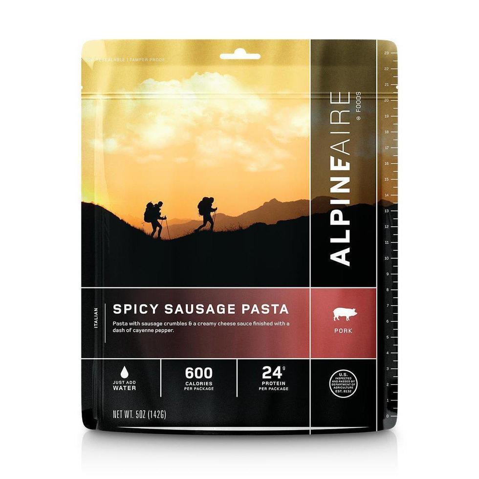 AlpineAire-Spicy Sausage Pasta (Pork)-Appalachian Outfitters