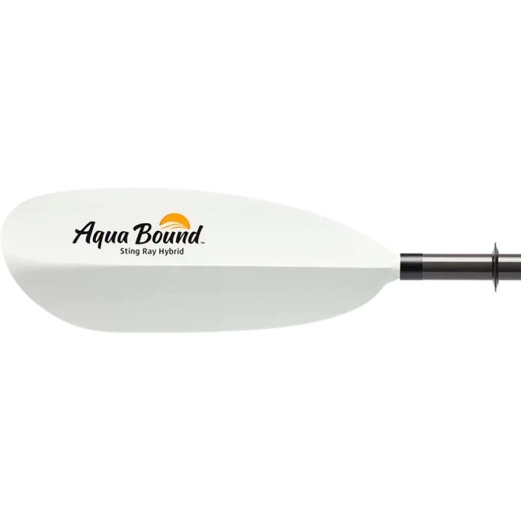 Aqua Bound Sting Ray Hybrid 2-Piece Posi-Lok™ Kayak Paddle-Paddle Sports - Paddles-Aqua Bound-White-230-Appalachian Outfitters