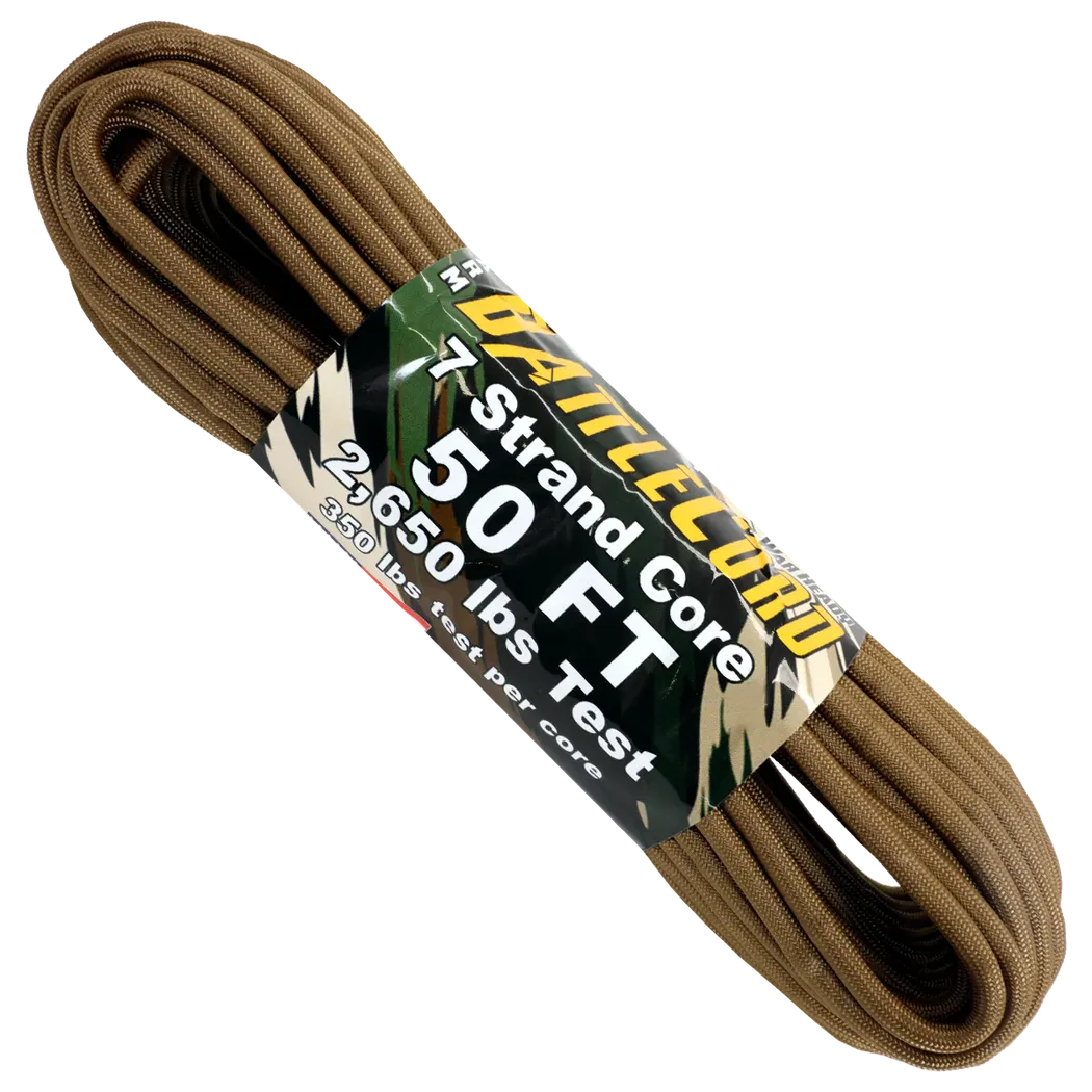 Atwood Rope Battle Cord - 2,650 LB - 5.6MM X 50 FT-Camping - Accessories - Rope and Cordage-Atwood Rope-Appalachian Outfitters