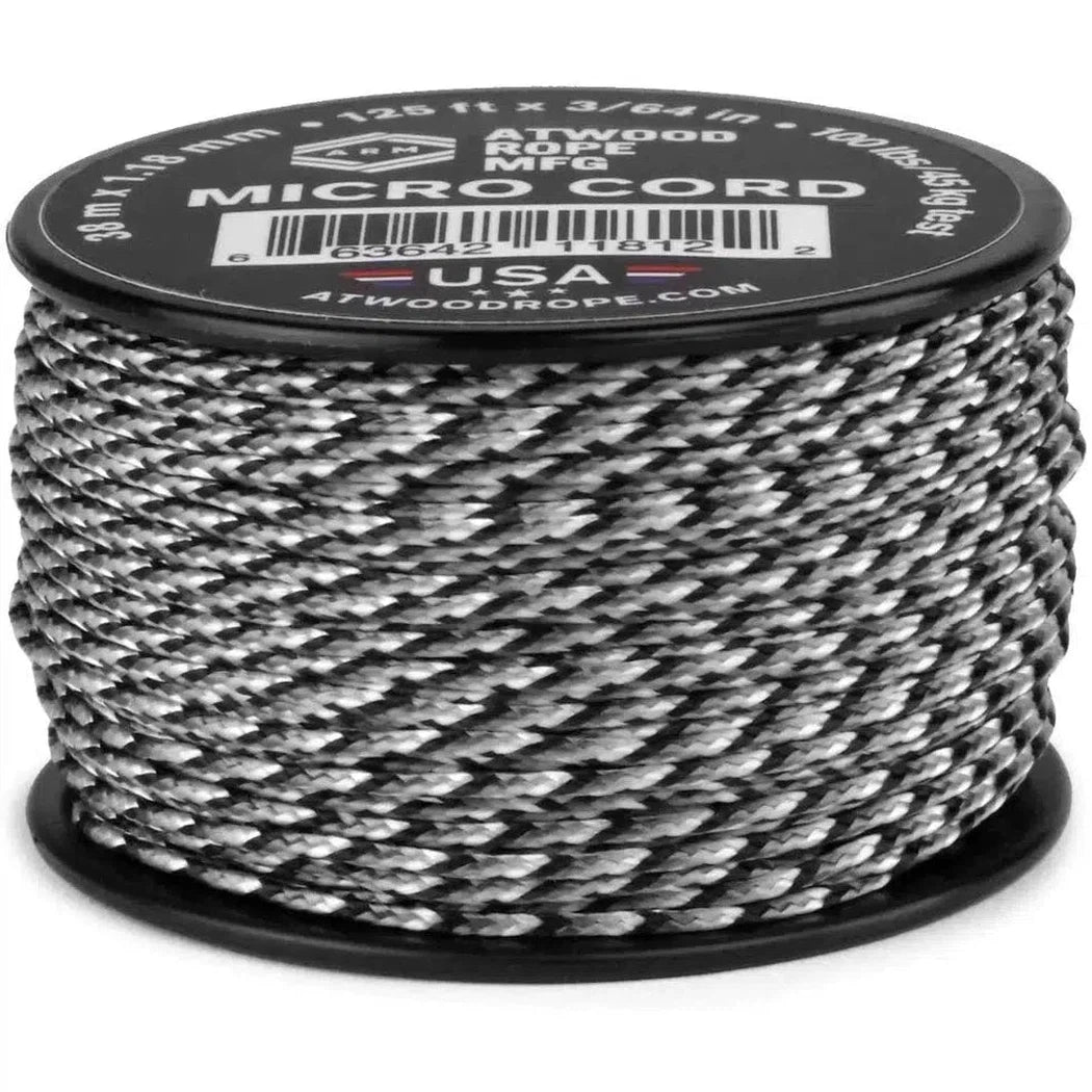 Atwood Rope Micro Cord - 100 LB - 1.18MM X 125 FT Spool – Appalachian ...