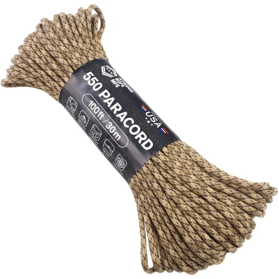 Atwood Rope Paracord - 550 LB - 4MM X 100 FT-Climbing - Ropes-Atwood Rope-Rattler-Appalachian Outfitters