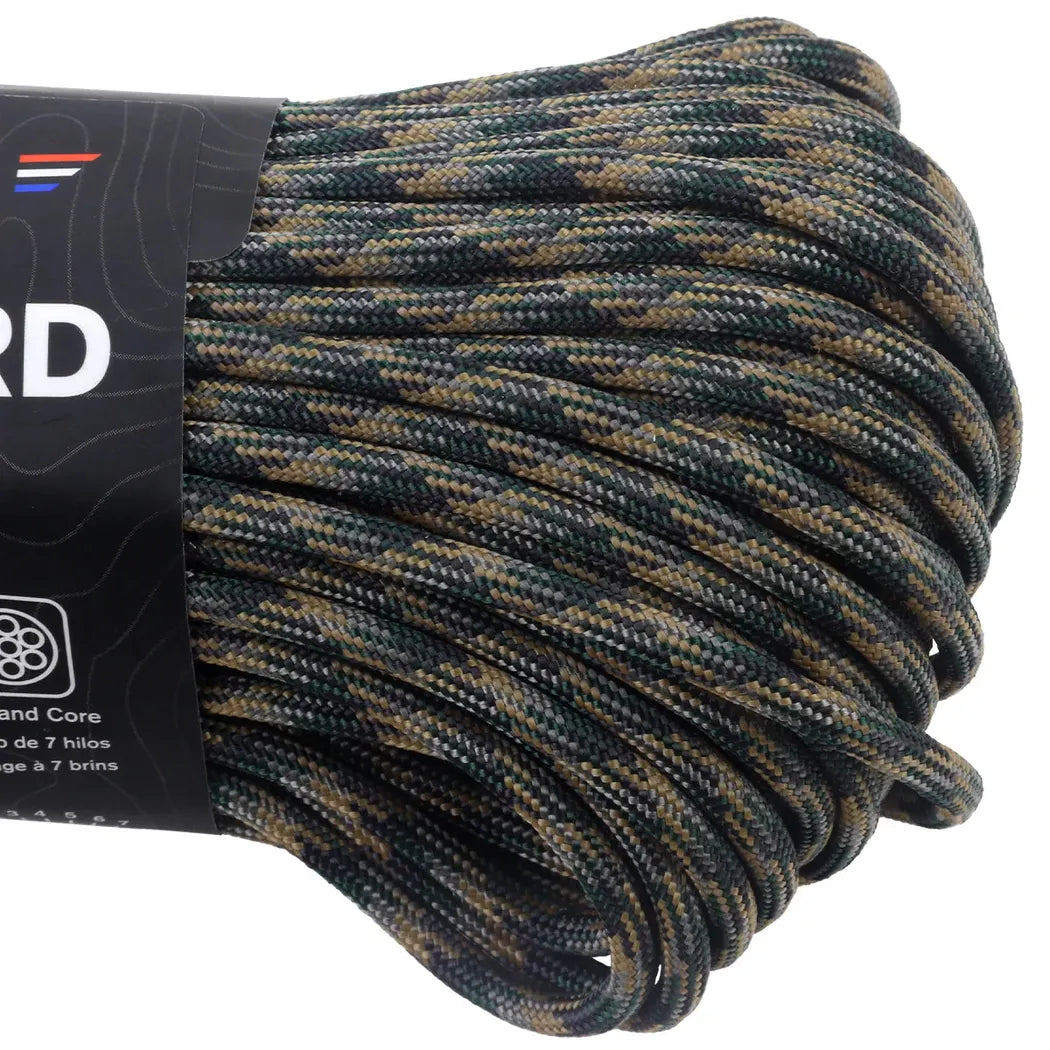 Atwood Rope Paracord - 550 LB - 4MM X 100 FT - Camos and Black-Camping - Accessories - Rope and Cordage-Atwood Rope-Appalachian Outfitters