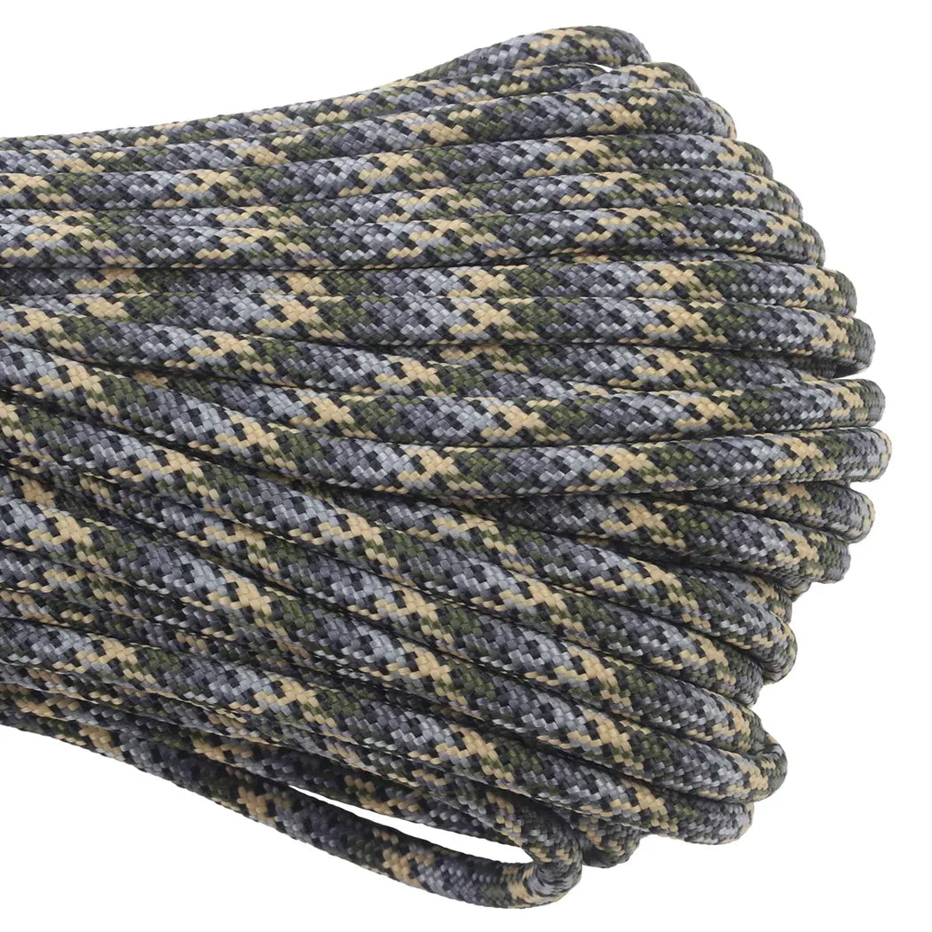Atwood Rope Paracord - 550 LB - 4MM X 100 FT - Camos and Black-Camping - Accessories - Rope and Cordage-Atwood Rope-Appalachian Outfitters
