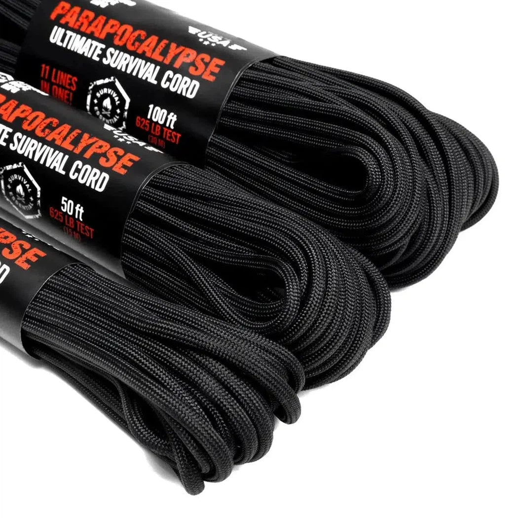 Atwood Rope Parapocalypse Ultimate Survival Cord - 625 LB - 4MM X 50 F ...