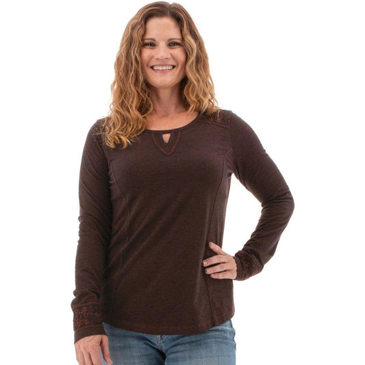 Women's Addison Top-Women's - Clothing - Tops-Aventura-Decadent Chocolate-S-Appalachian Outfitters