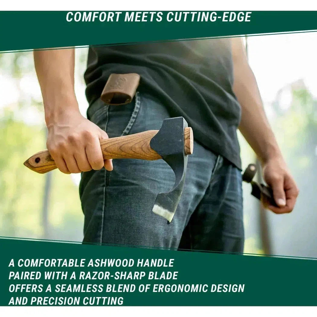 Beavercraft Adze with Leather Sheath