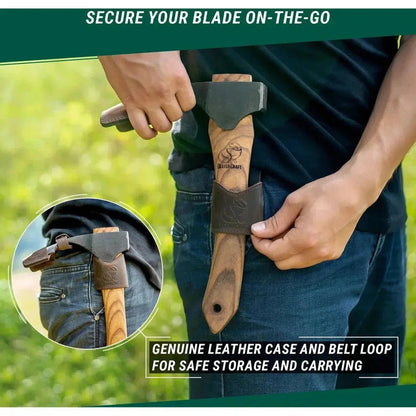 Beavercraft Adze with Leather Sheath-Camping - Accessories - Axes-Beavercraft-Appalachian Outfitters