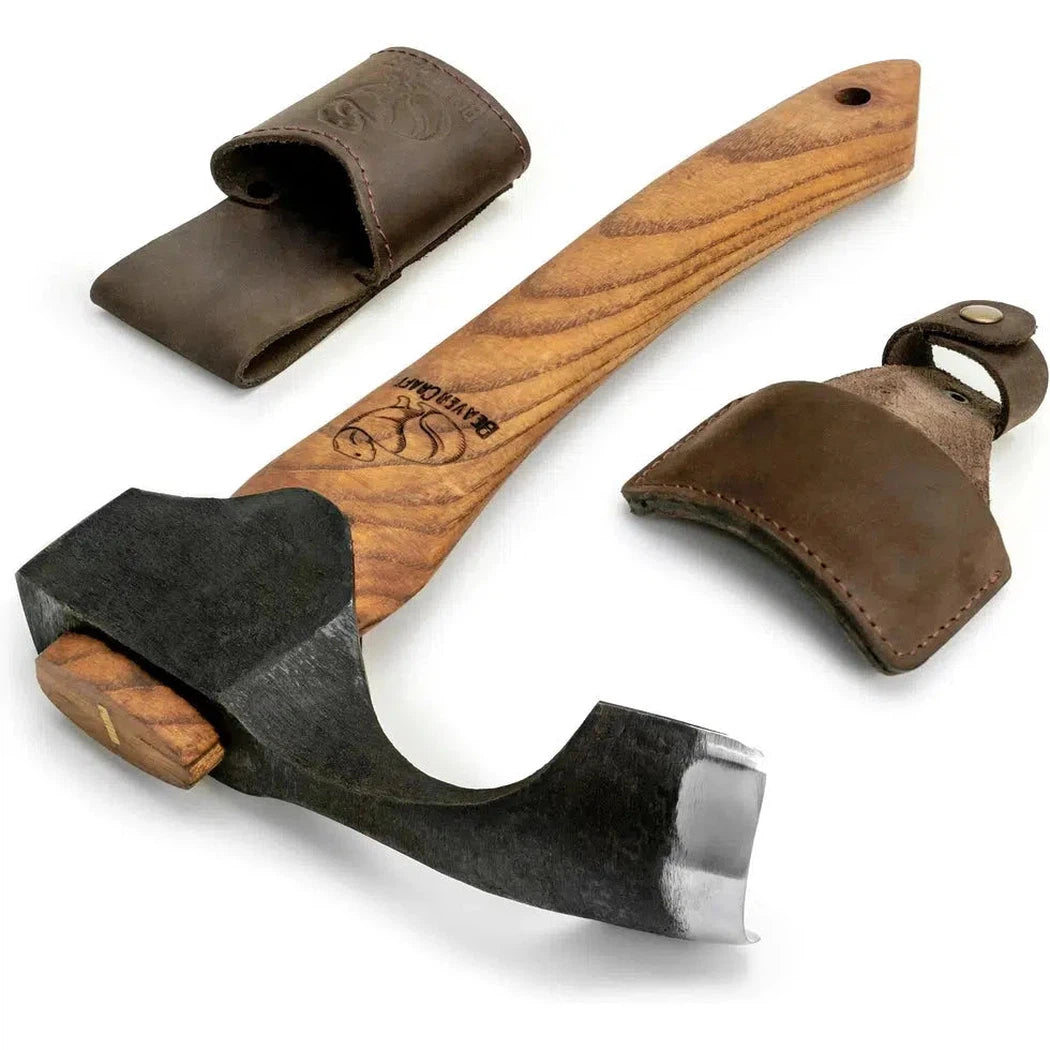 Beavercraft Adze with Leather Sheath
