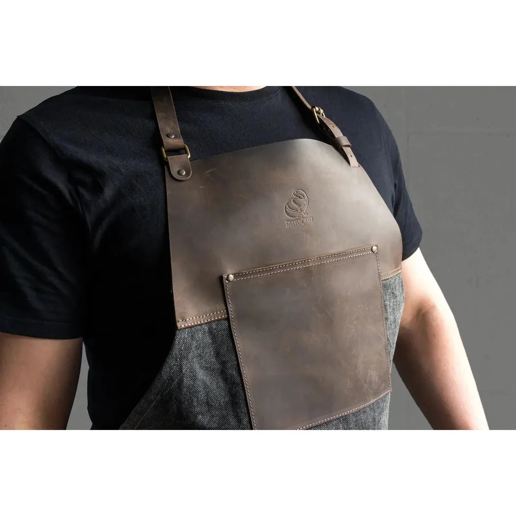 Beavercraft Cowhide Apron Leather-Camping - Accessories-Beavercraft-Appalachian Outfitters