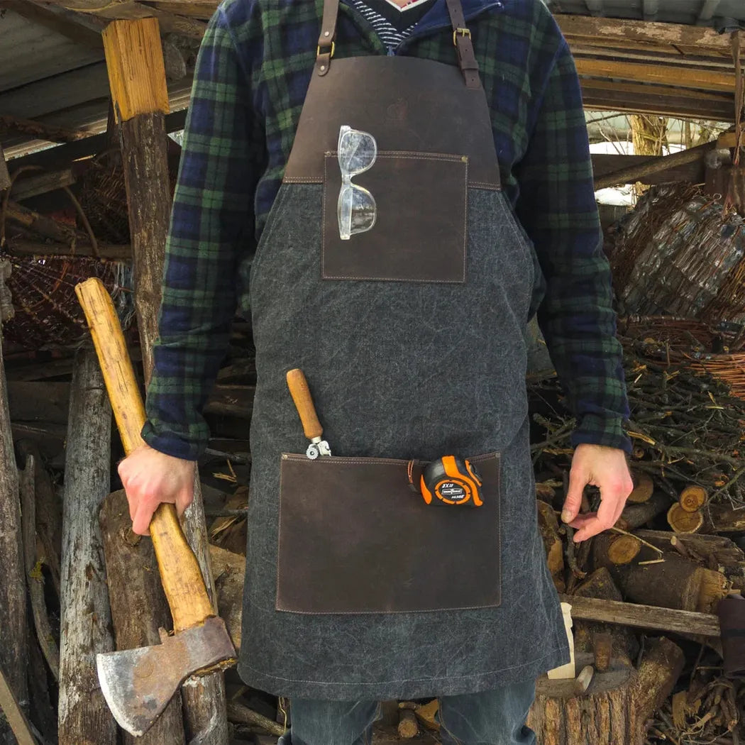 Beavercraft Cowhide Apron Leather-Camping - Accessories-Beavercraft-Appalachian Outfitters