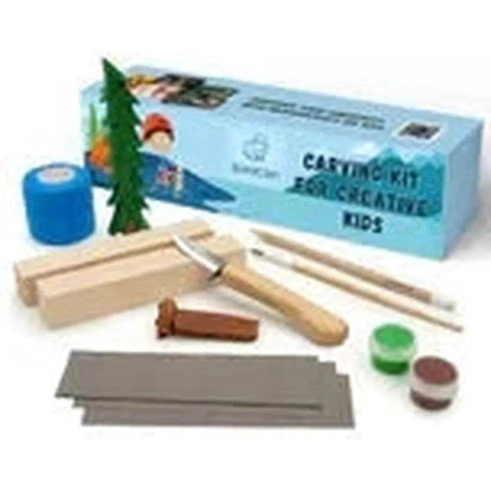 Beavercraft Kids Carving Hobby Kit-Camping - Accessories - Knives-Beavercraft-Appalachian Outfitters