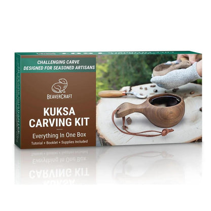 Beavercraft Kuksa Carving Kit-Camping - Accessories - Knives-Beavercraft-Appalachian Outfitters