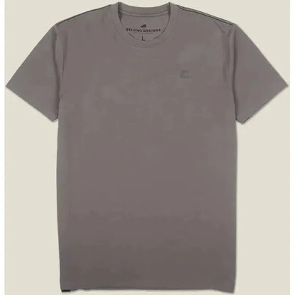 Belong Designs Men's Core Traverse Tek Tee-Men's - Clothing - Tops-Belong Designs-Granite-M-Appalachian Outfitters