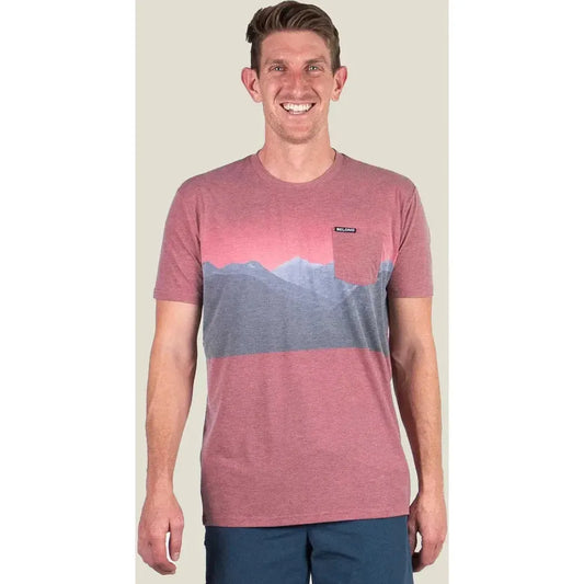 Belong Designs Men's Graphic Traverse Tek Tee-Men's - Clothing - Tops-Belong Designs-Appalachian Outfitters