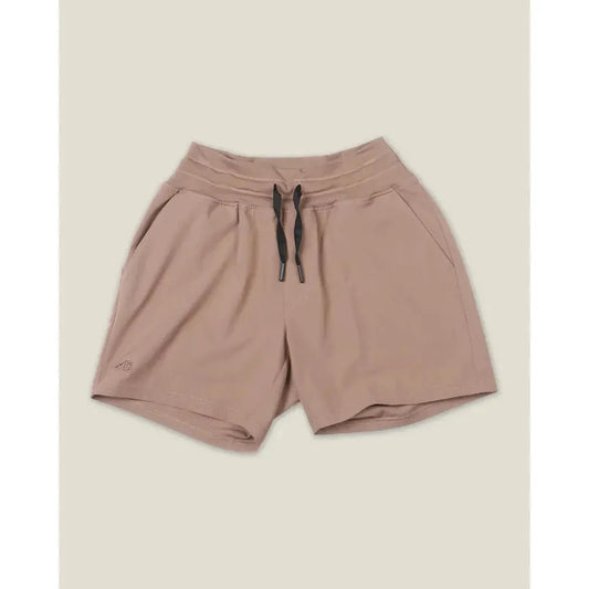 Belong Designs Women's 5" High-Rise La Plata Short-Women's - Clothing - Bottoms-Belong Designs-Desert Brown-S-Appalachian Outfitters