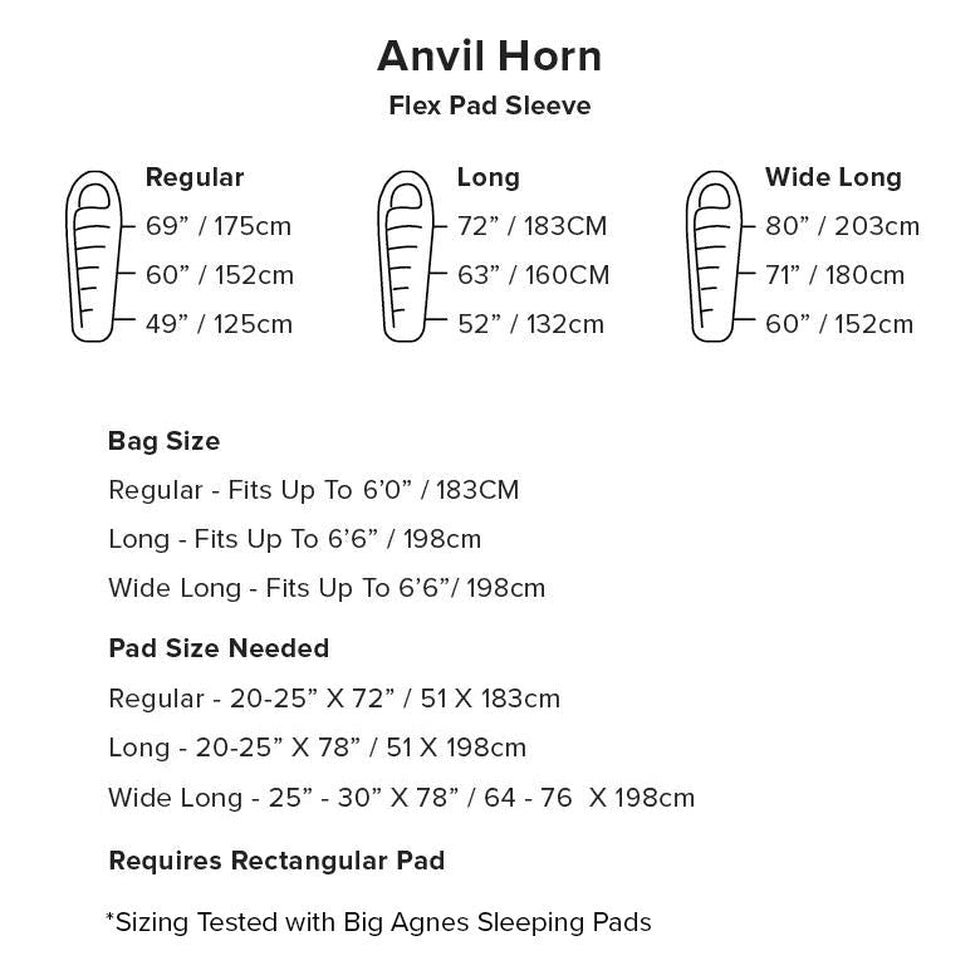 Big Agnes-Anvil Horn 15-Appalachian Outfitters