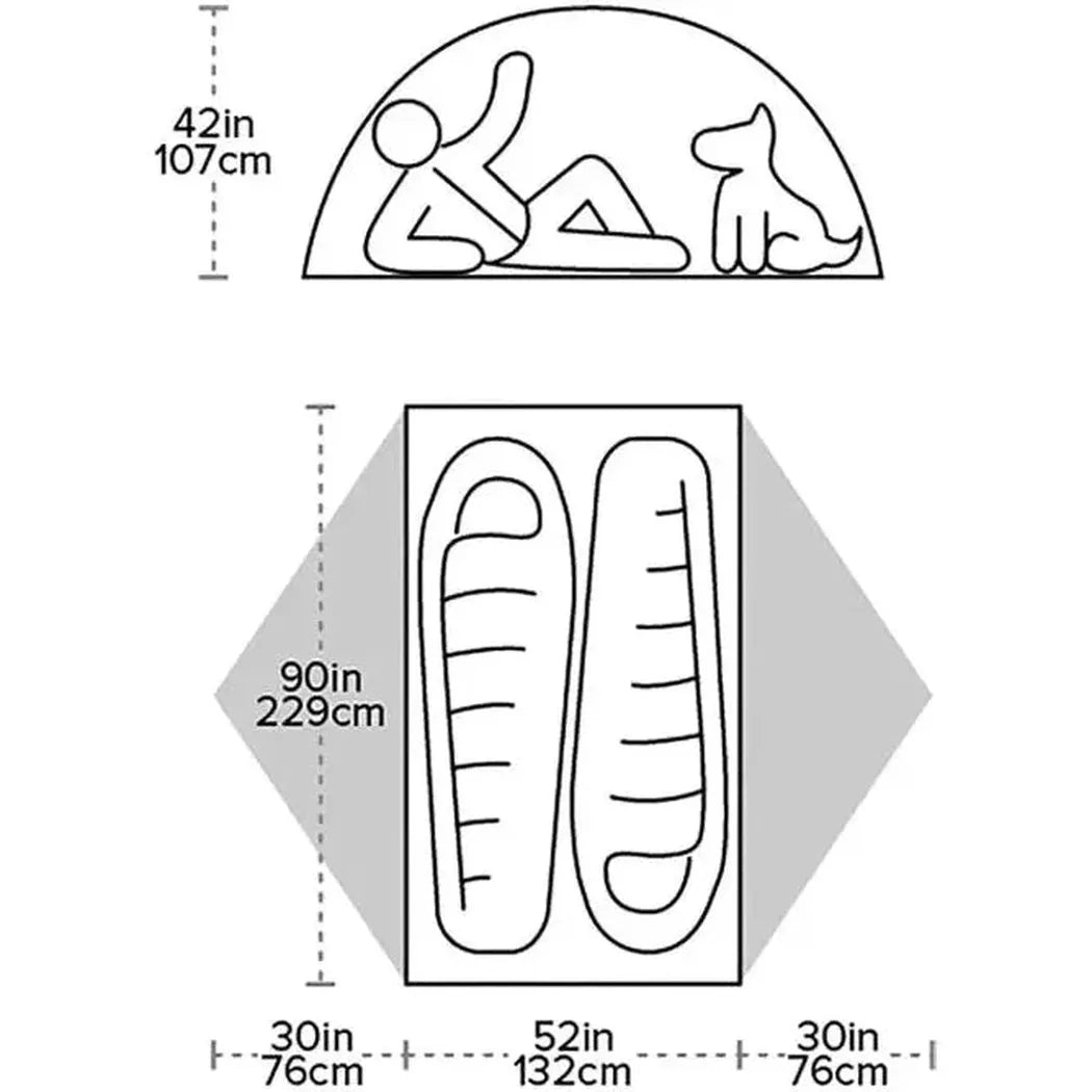 Big Agnes Blacktail 2-Camping - Tents & Shelters - Tents-Big Agnes-Appalachian Outfitters