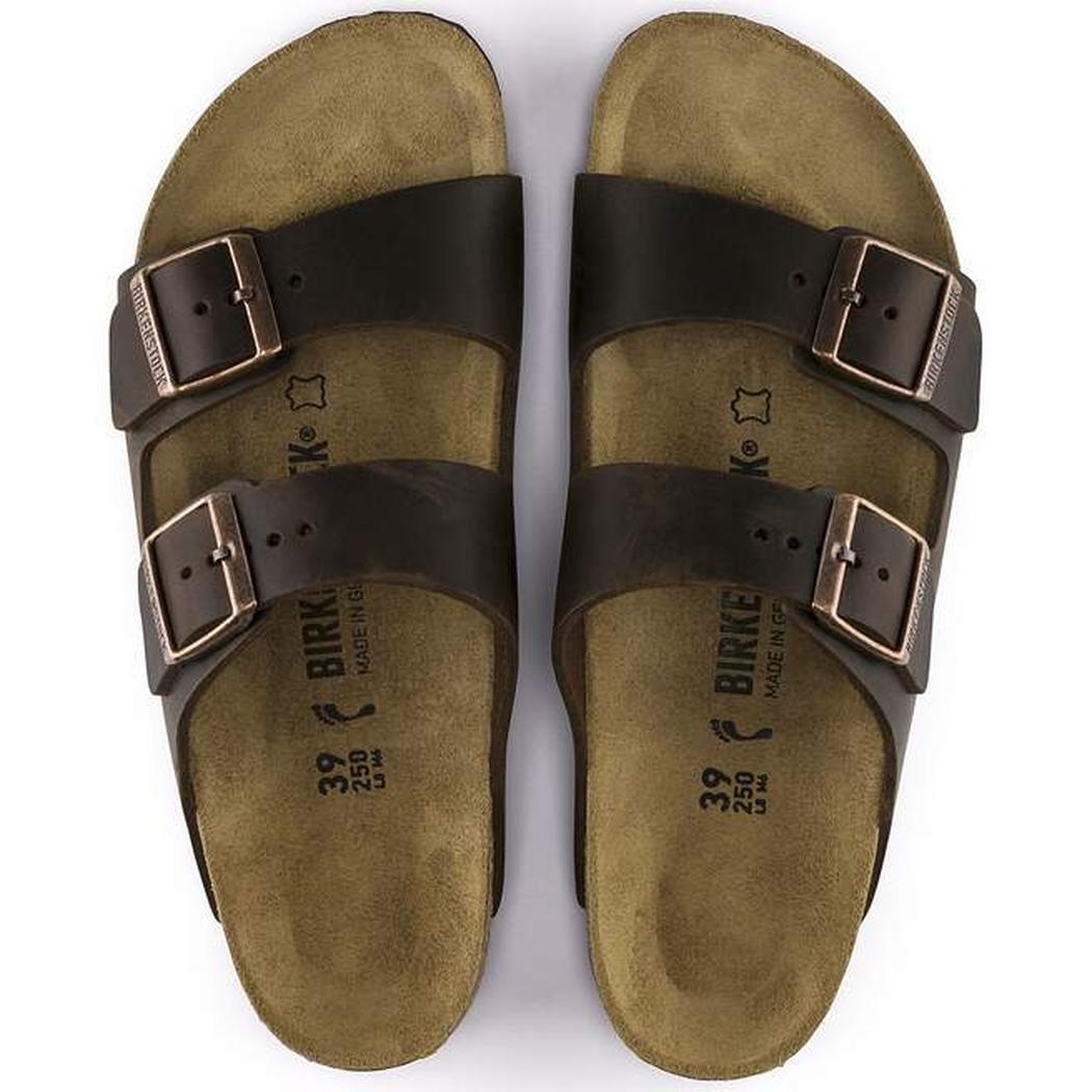 Birkenstock Arizona Oiled Leather Habana-Women's - Footwear - Sandals-Birkenstock-Appalachian Outfitters
