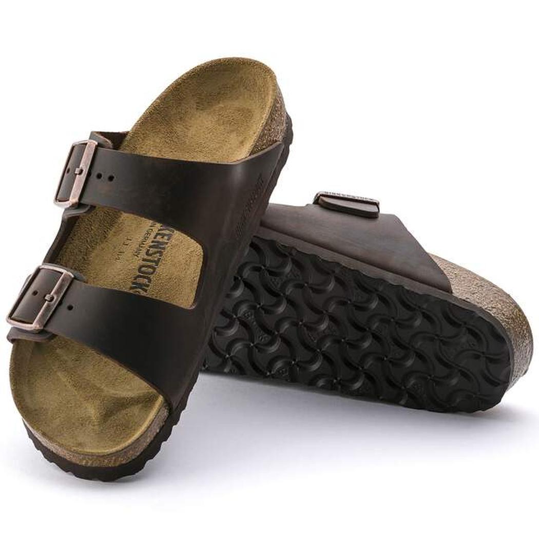 Birkenstock Arizona Oiled Leather Habana-Women's - Footwear - Sandals-Birkenstock-Appalachian Outfitters