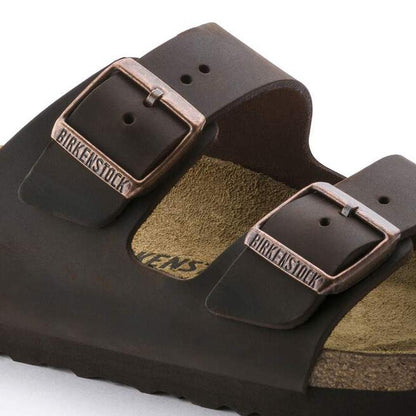 Birkenstock Arizona Oiled Leather Habana-Women's - Footwear - Sandals-Birkenstock-Appalachian Outfitters