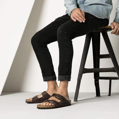 Birkenstock Arizona Oiled Leather Habana-Women's - Footwear - Sandals-Birkenstock-Appalachian Outfitters