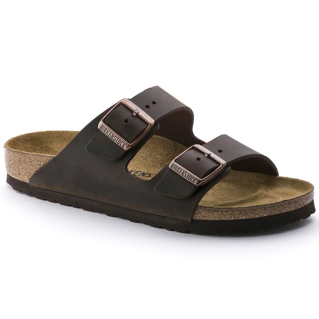 Birkenstock Arizona Oiled Leather Habana-Women's - Footwear - Sandals-Birkenstock-Appalachian Outfitters