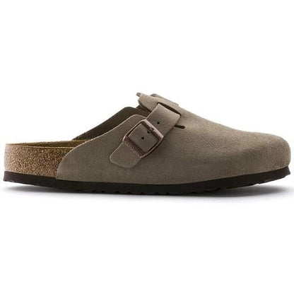 Birkenstock Boston Soft Footbed - Suede Leather-Women's - Footwear - Sandals-Birkenstock-Appalachian Outfitters