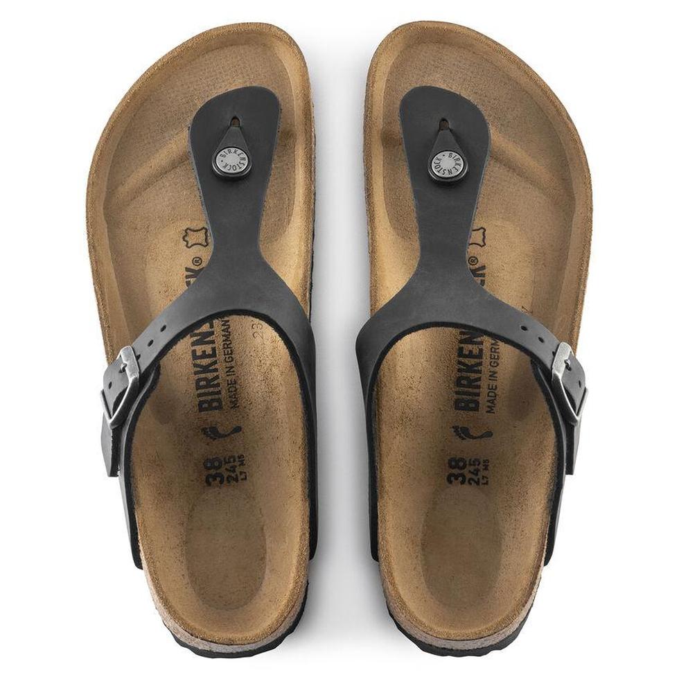 Birkenstock-Gizeh Oiled Leather-Appalachian Outfitters
