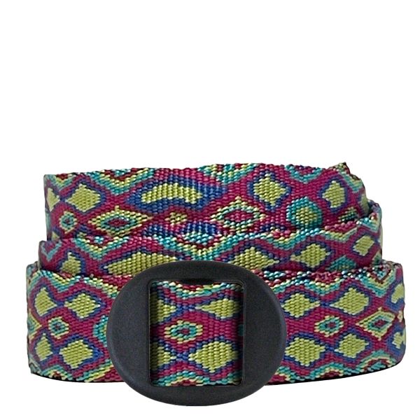 Bison 25mm Ellipse Pattern Belt-Accessories - Belts - Unisex-Bison-Snake Skin-M-Appalachian Outfitters