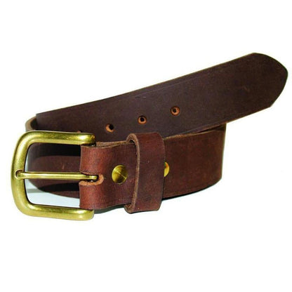 Bison-Rough Cut Leather Belt-Appalachian Outfitters