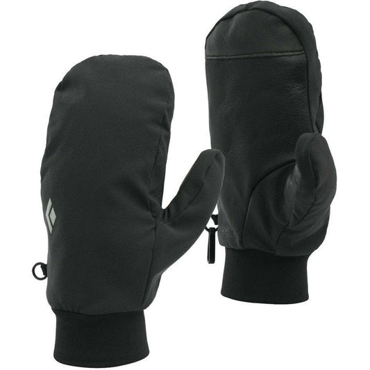 Midweight Softshell Mitts-Accessories - Gloves - Unisex-Black Diamond-Smoke-L-Appalachian Outfitters